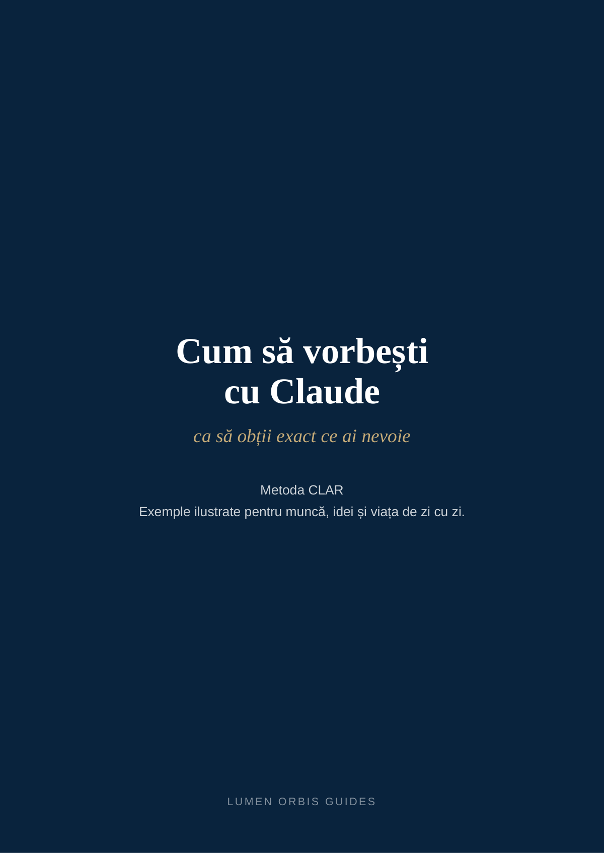 Coperta Cum să vorbești cu Claude